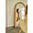 Zehra 35 in. x 75 in. Natural Stone Arch Framed Mirror