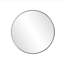 Miroir rond en acier inoxydable