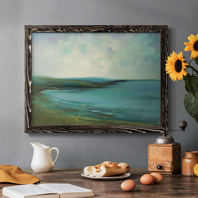 The Sound, reproduction d'art sur toile, H 28 po x l 42 po, Noir