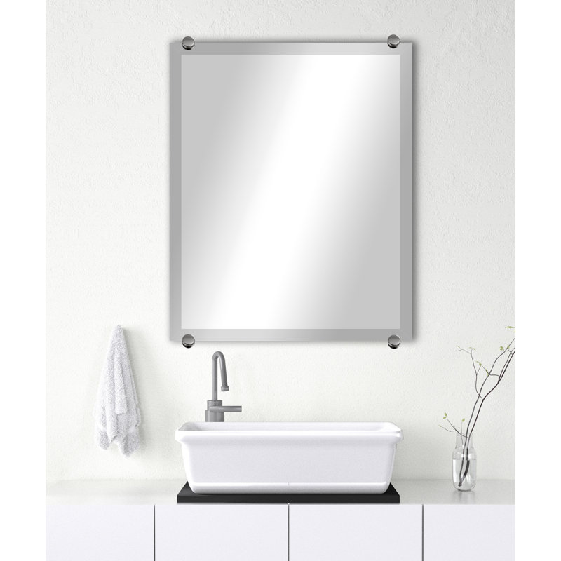 Mansell Flat Mirror, 34" H x 31" W