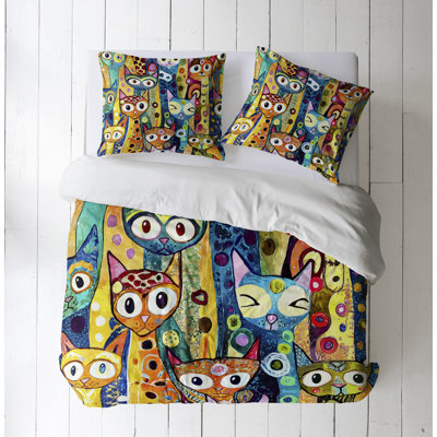 Modern & Contemporary Polyester Duvet Cover
