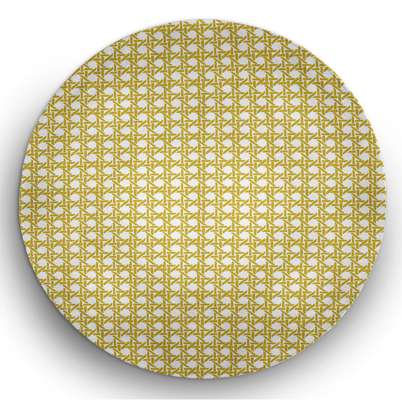 Chenille Indoor / Outdoor Rug, Round 5'