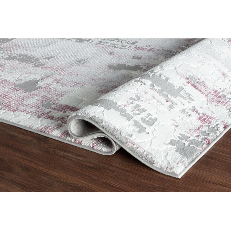 Studebaker Washable Abstract Indoor Rug, Rectangle 5'2" x 7'5"