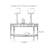 Retro Multifunctional Luxury Console Table-1536020707