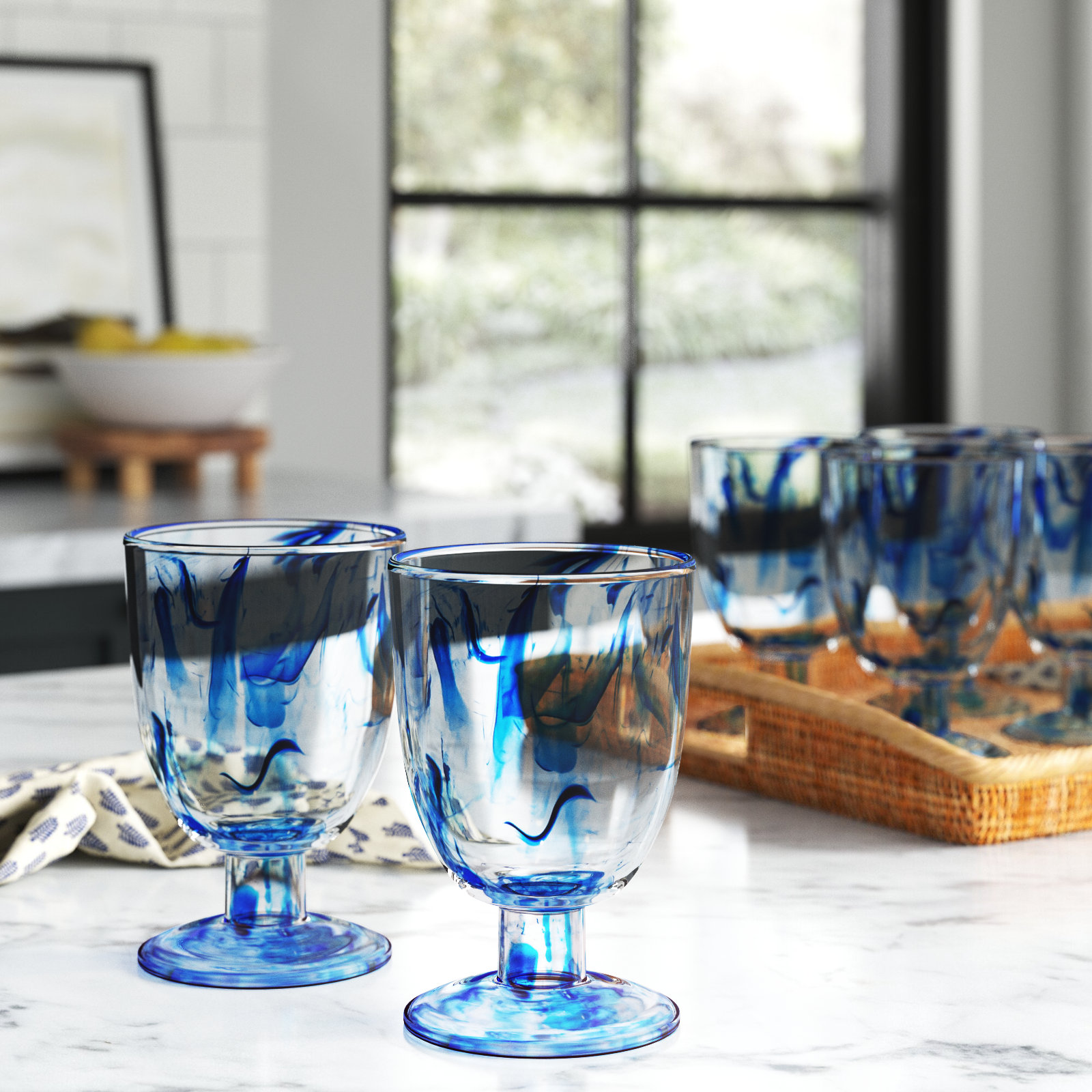 Zigler 14 oz. Acrylic Goblet