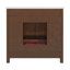 Through Lines 36" Single Bathroom Vanity-117789126