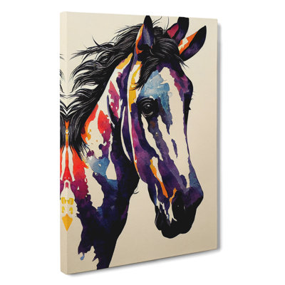 Colour Of The Horse - Wrapped Canvas