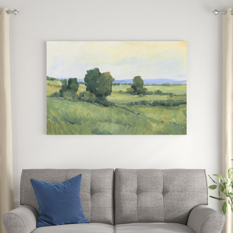 Rolling Green Hills II, H 32 po x l 48 po x P 1,25 po