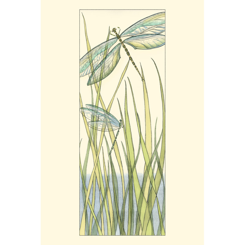 Sm.Gossamer Dragonflies I (P) by Chariklia Zarris - Wrapped Canvas Art Prints, 46cm H x 30cm W x 3.8cm D