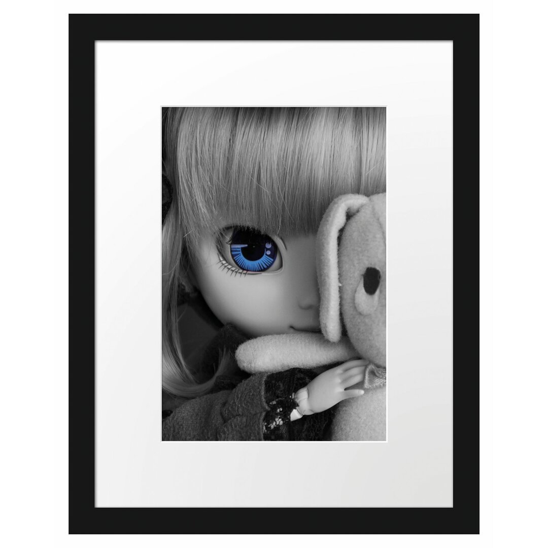 Gerahmtes Poster Rotkäppchen-Pullip