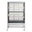 Olen 132cm Steel Flat Top Travel Bird Cage with Wheels