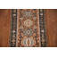 Tapis de couloir indien orange 3x8