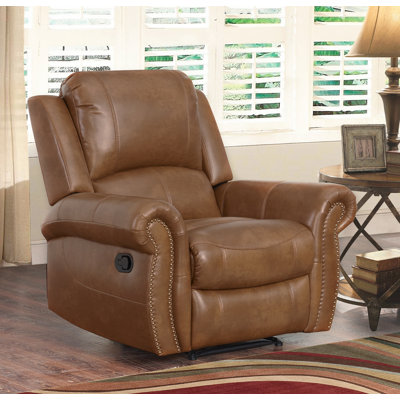 Ambrasia Faux Leather Recliner