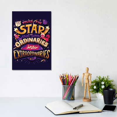 You're The Star by Risa Rodil - Gallery-Wrapped Canvas Giclée on Canvas
