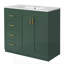 Meuble-lavabo 36 po avec lavabo en céramique