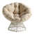 Beige 100% Polyester