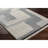 Diego Abstract Blue and Off-White Area Rug-43309274