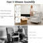 Fauteuil inclinable manuel moderne à dossier haut de 30 pouces-410931164
