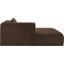 Chaise longue en velours côtelé Carmean Performance-1254310523