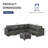 Kosuke Upholstered L-Shaped Sectional-1289773371