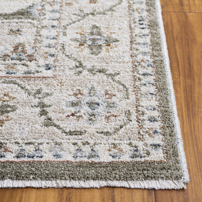 Bois de rose rétro 500 Performance Oriental Tapis d'intérieur de style rétro, Rectangle 9 pi x 12 pi