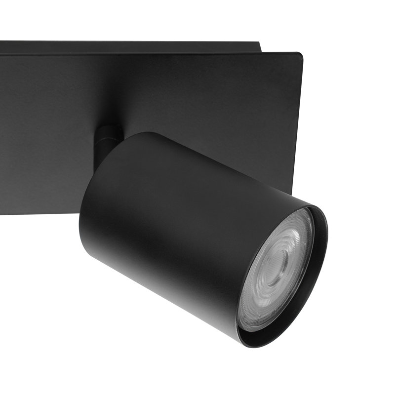 Masboro 4cm 4 -Light Track Kit, Black
