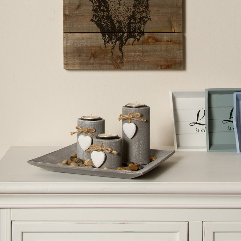 Wood Tealight Holder