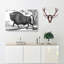 Buffalo by Thomas Astley - Wrapped Canvas Print-55362353