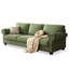 Coussin de canapé modulaire en chenille vert-697300471