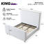 Lit plateforme tapissier Rollins-1451598595