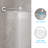 Shower Head System, 10 Inch Stainless Steel Square Wall Mounted Rainfull Shower Combo with Valve-60423623