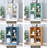 5 Cubes Short Horizontal Bookshelves-1011394799