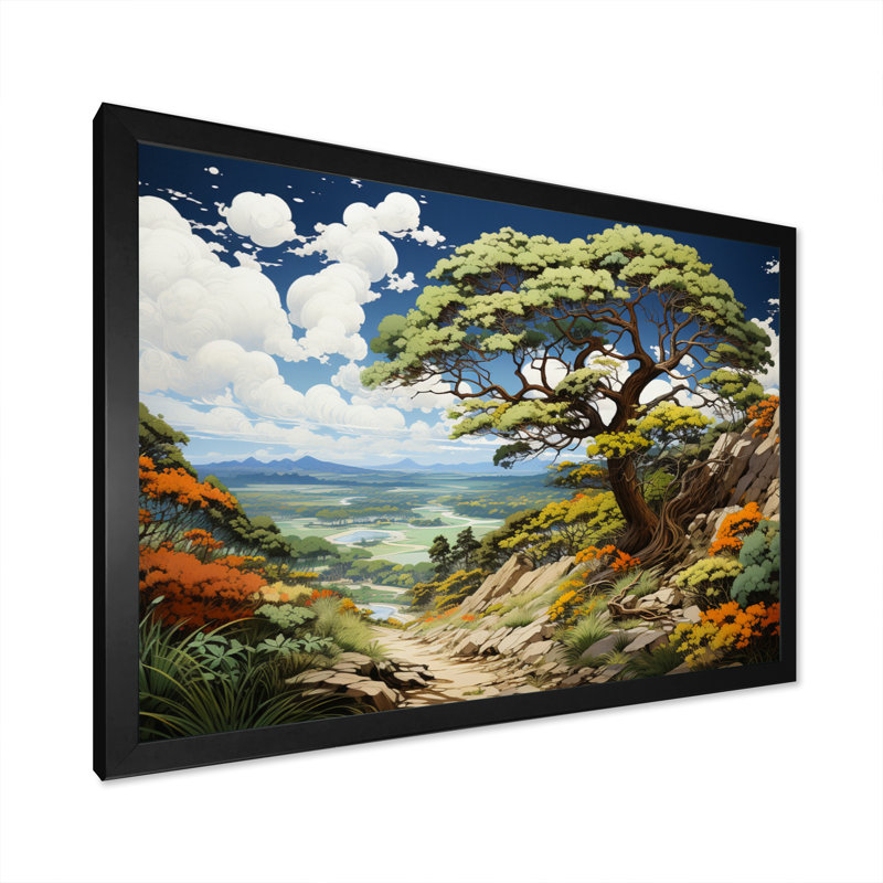 Proud Pine Tree III - Floral Wall Art Prints9, Noir, H 16 po x l 32 po x P 1 po