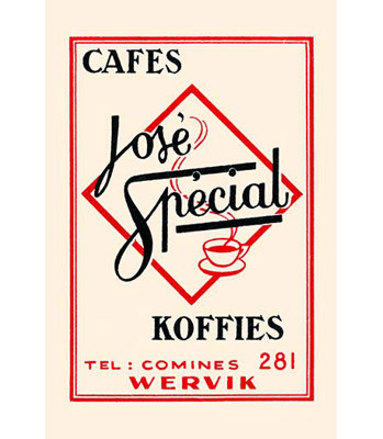 Kōfies spéciaux jose-publicité rétro
