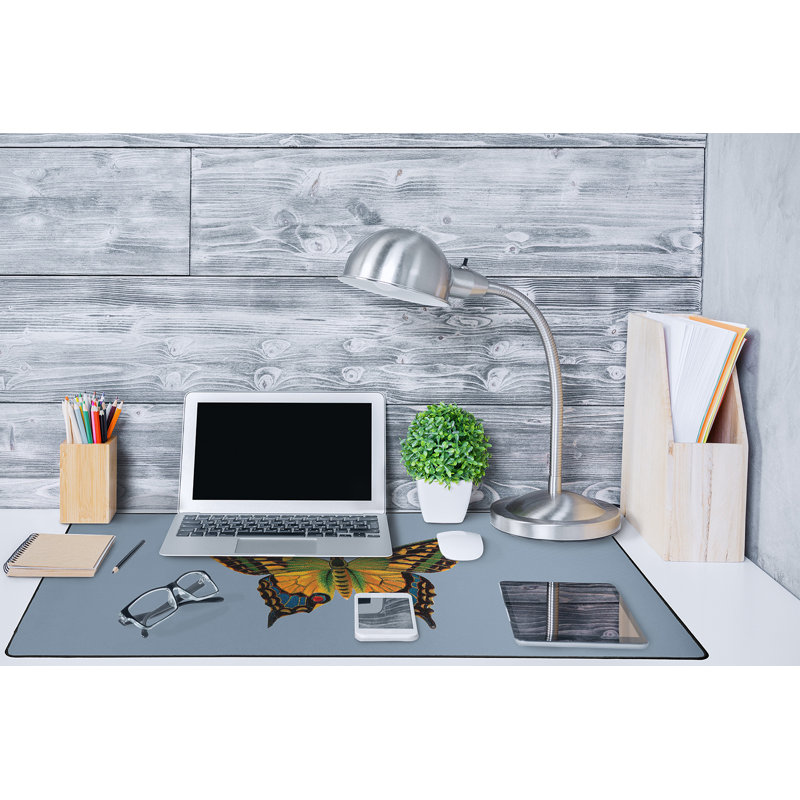 Grand sous-bureau Tadeo, Bleu fumé cendré