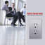 Plaques murales sans vis ENERLITES - recto verso, argent-91290710-132282283