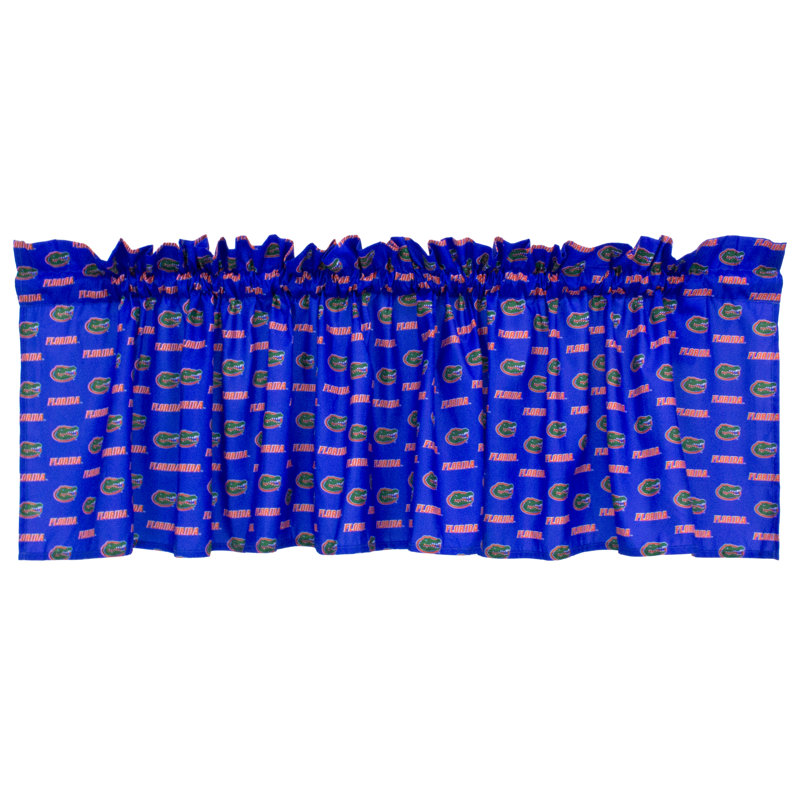 NCAA Tailored Window Valance