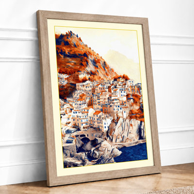 Mediterranean Hillside Coastal - Print