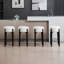 Tabourets de bar modernes Tabourets de comptoir rembourrés pour îlot de cuisine-2136500001