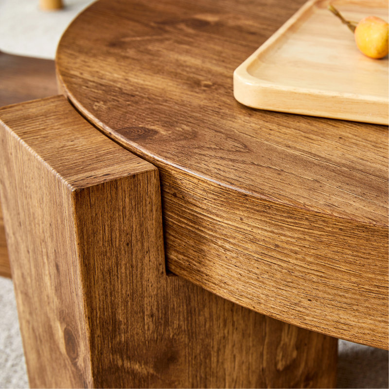 The Detachable Double-Decker Coffee Table, The Stylish Design Is More Precious, And The Detachable Design Can Make The Use Of Space More Flexible And Suitable For Various Scenes.