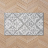 Austell Machine Woven Synthetic Geometric Area Rug