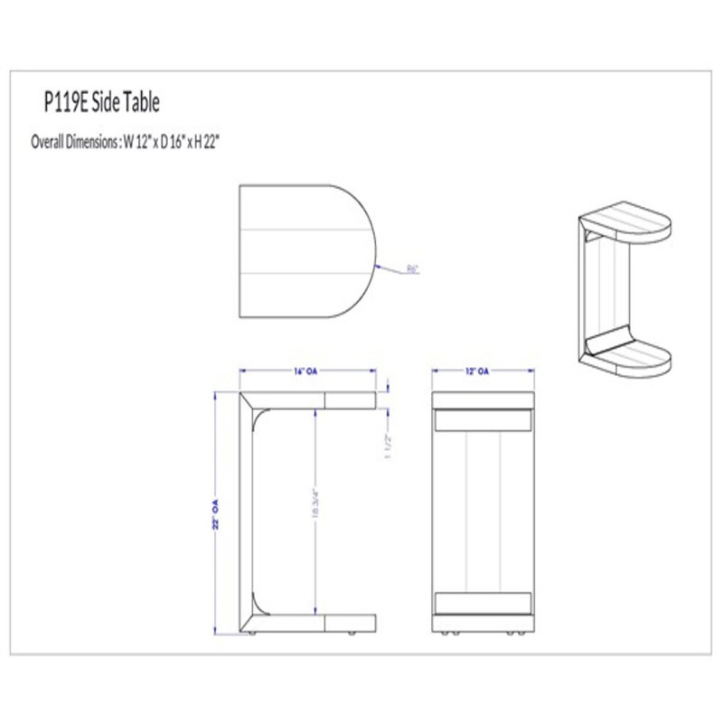 Vanguard End Table
