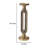 Candle Holder, Antique Gold Tabletop Accent, 14 Inch Keyhole Stem-123275104