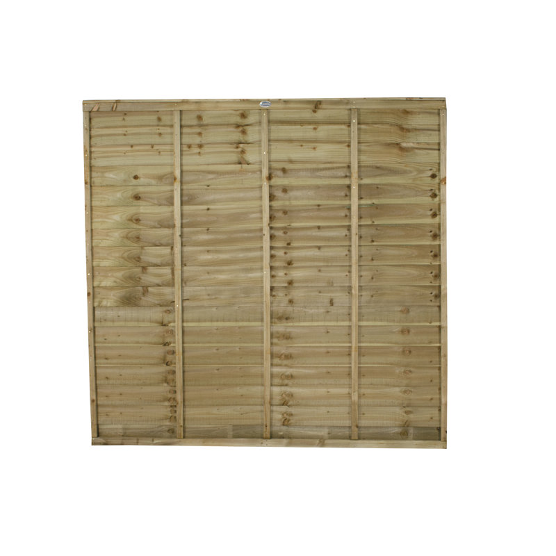 183.01 cm H x 183.01 cm W Fence Panels Fencing with 1