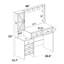 Meuble-lavabo moderne 40 "avec lumières, miroir, station de charge, tiroirs, armoire