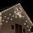 150 LED Icicle Lights with Snowflake-266682318
