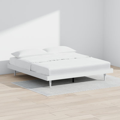 Wojcik Modern Wooden Bed Frame