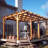 12 ft. W x 12 ft. D Breeze Solid Cedar Wood Pergola-90582536-90582540
