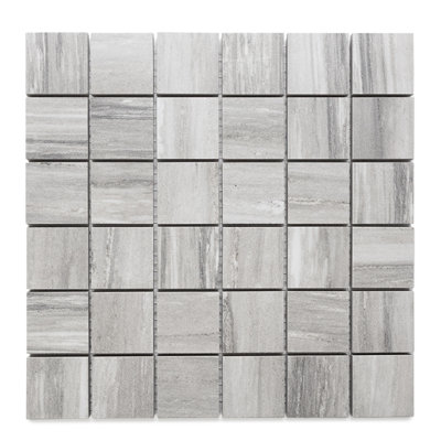 Penthouse 2" x 2" Porcelain Grid Mosaic Wall & Floor Tile
