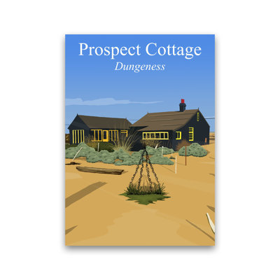 Prospect Cottage Portrait 1 Piece Wall Art